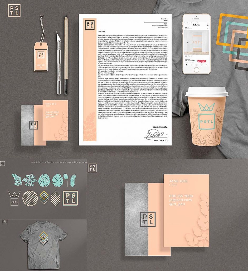 Pastel Brand ID Package Free D