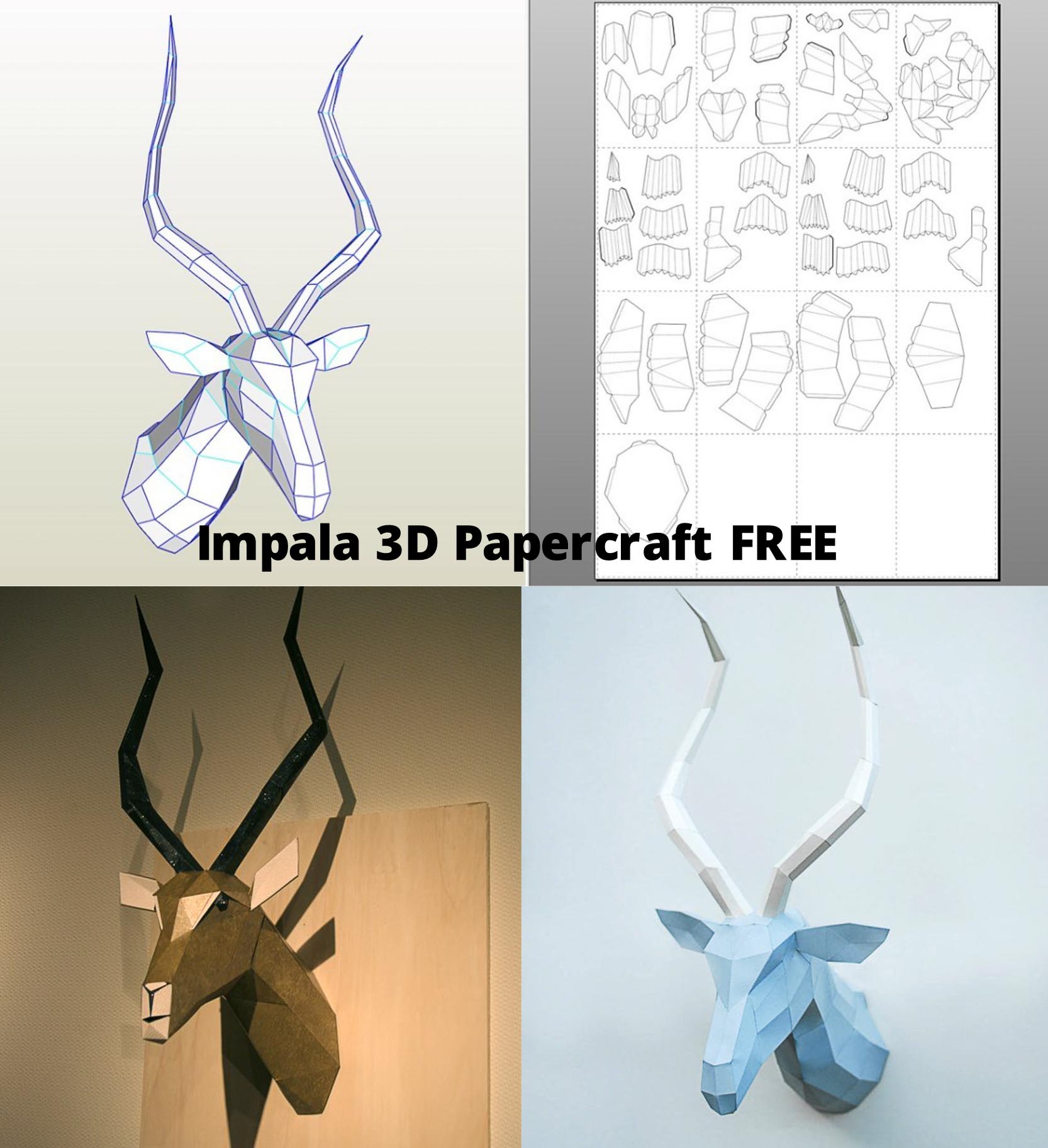 Impala 3d Papercraft Free Free Download
