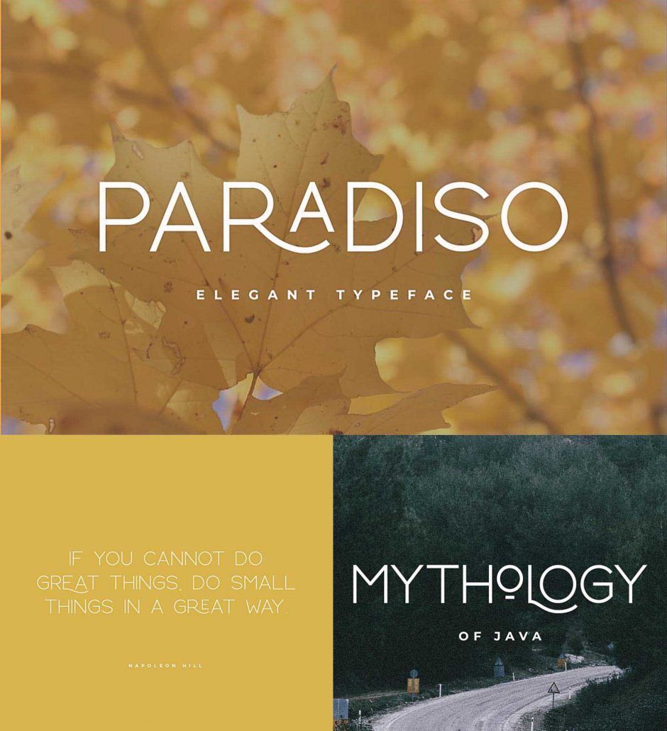 Paradiso Font Free Download