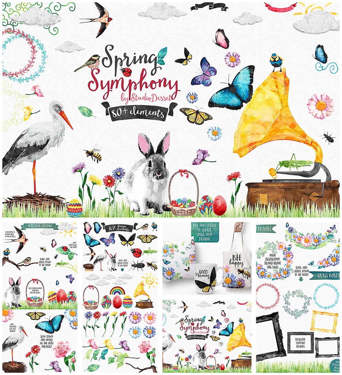 Spring symphony elements