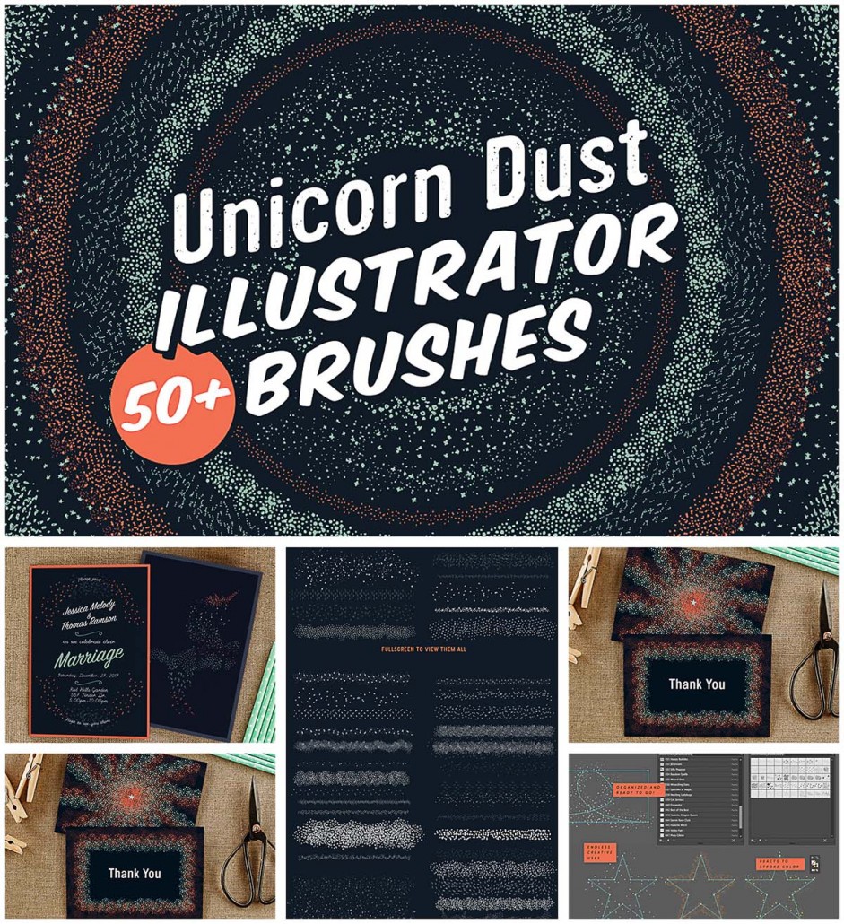 Unicorn Dust Brushes Set Free Download