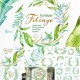 Floral foliage fantasy collection