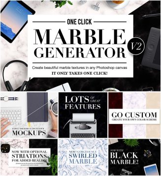 One click marble generator 