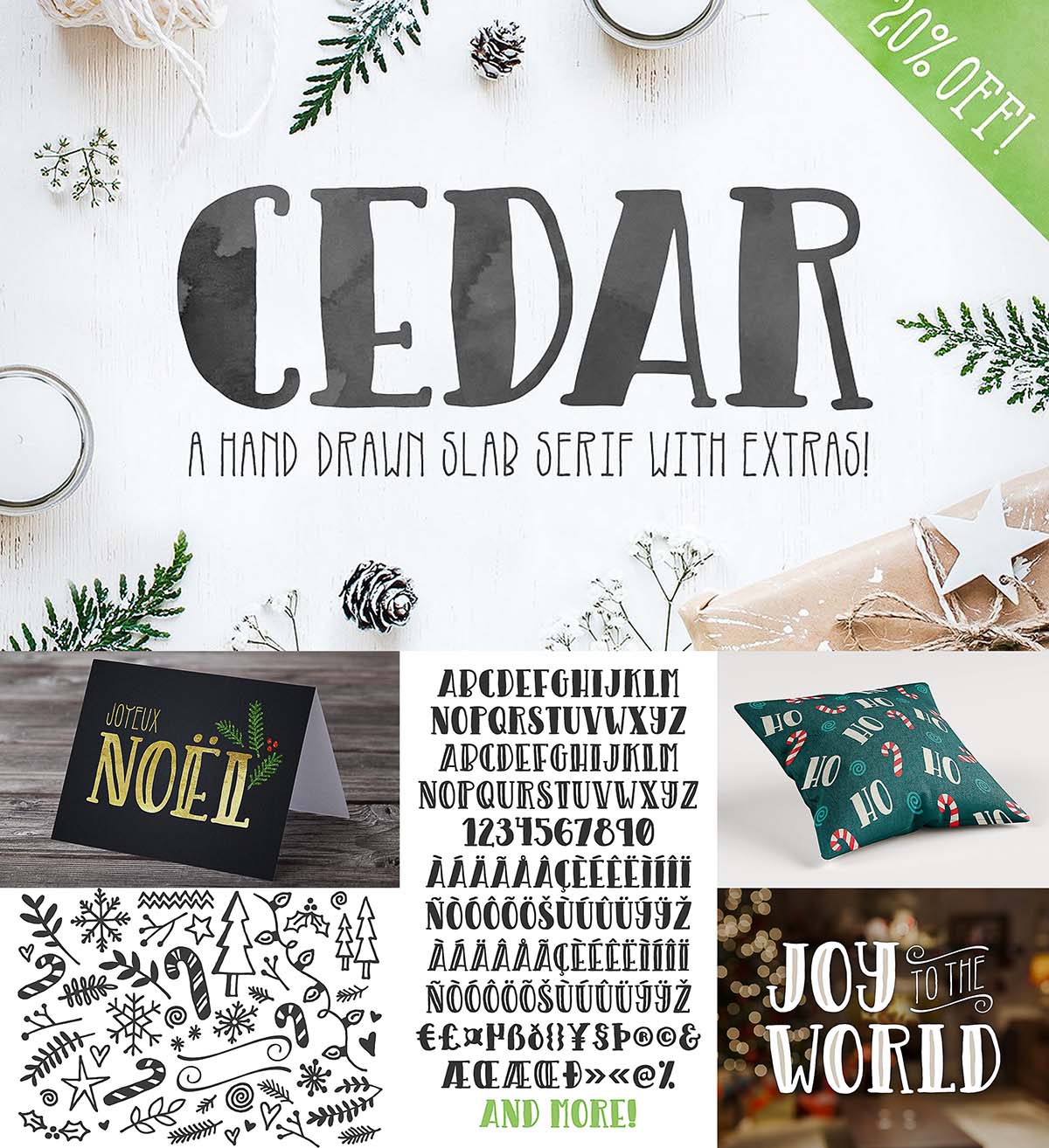 Cedar font