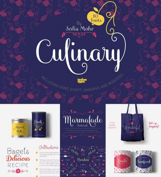 Culinary font  