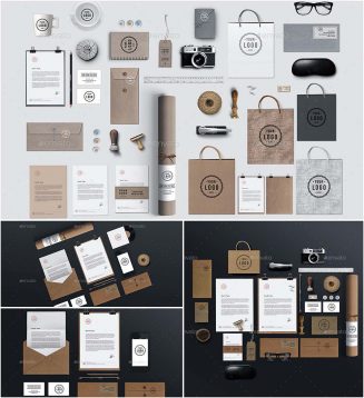 Stationery mock-up collection