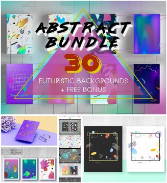 Abstract prints collection