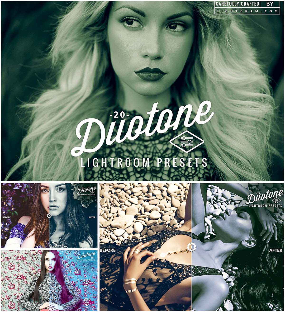 Duotone presets for Lightroom