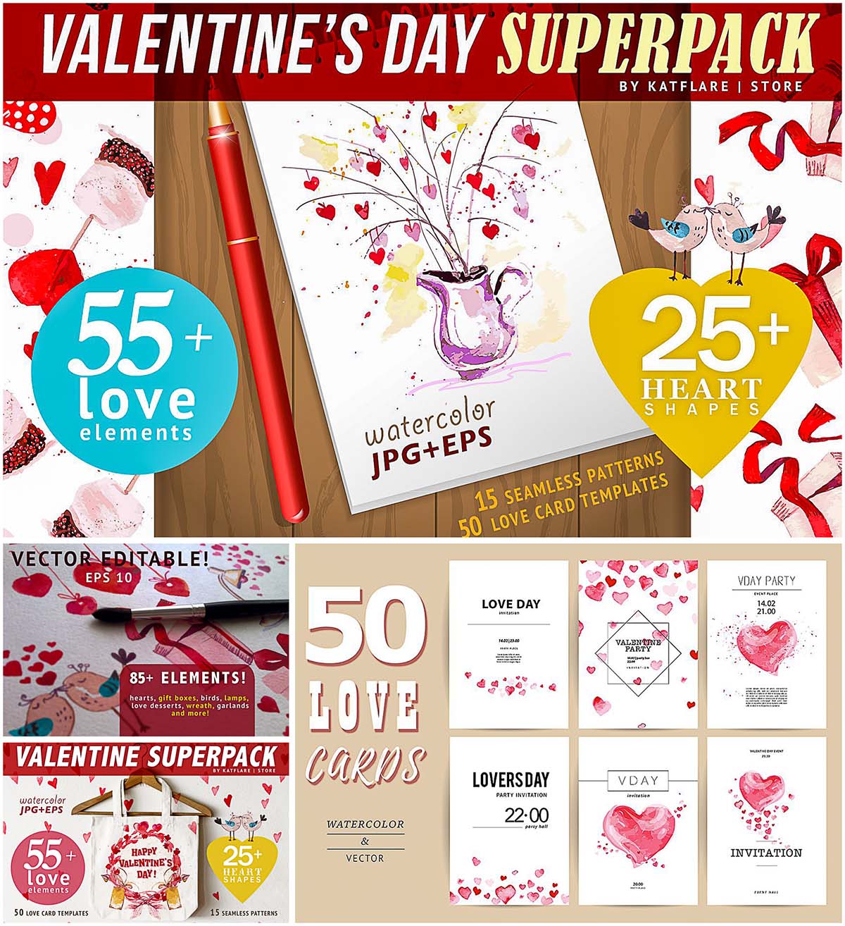 Valentines day superpack