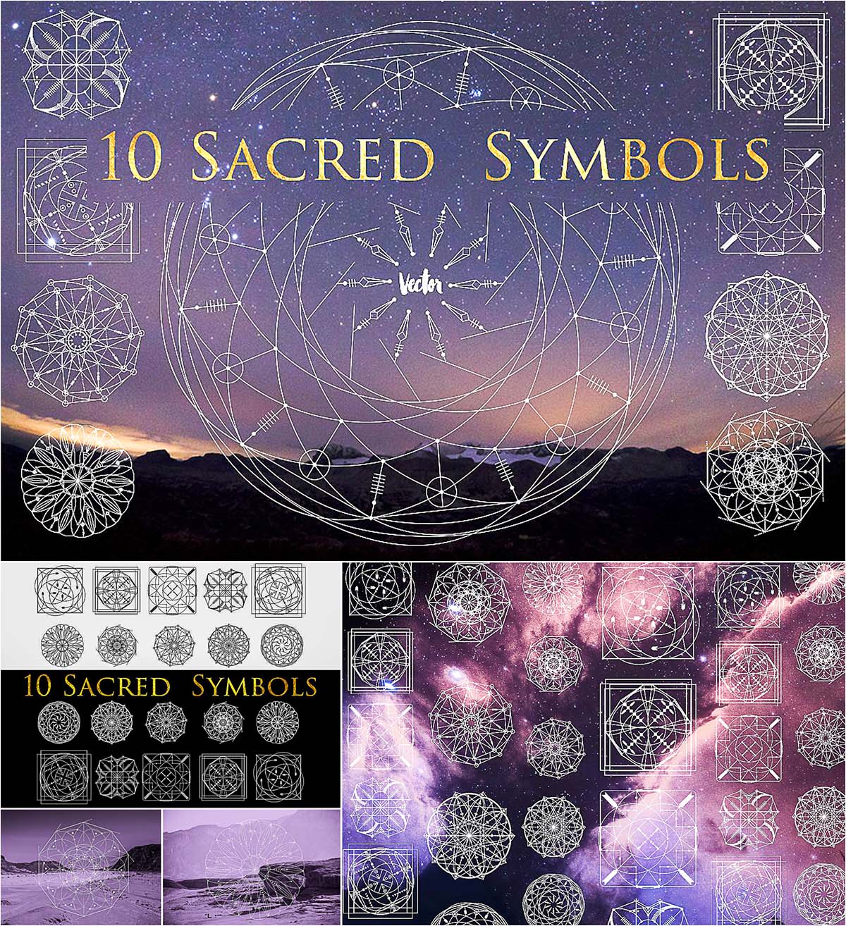 esoteric symbols set