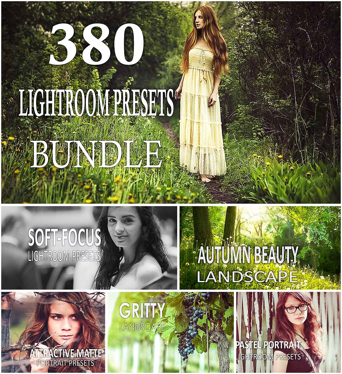 380 Lightroom presets bundle