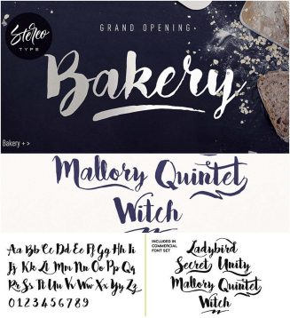 Bakery font