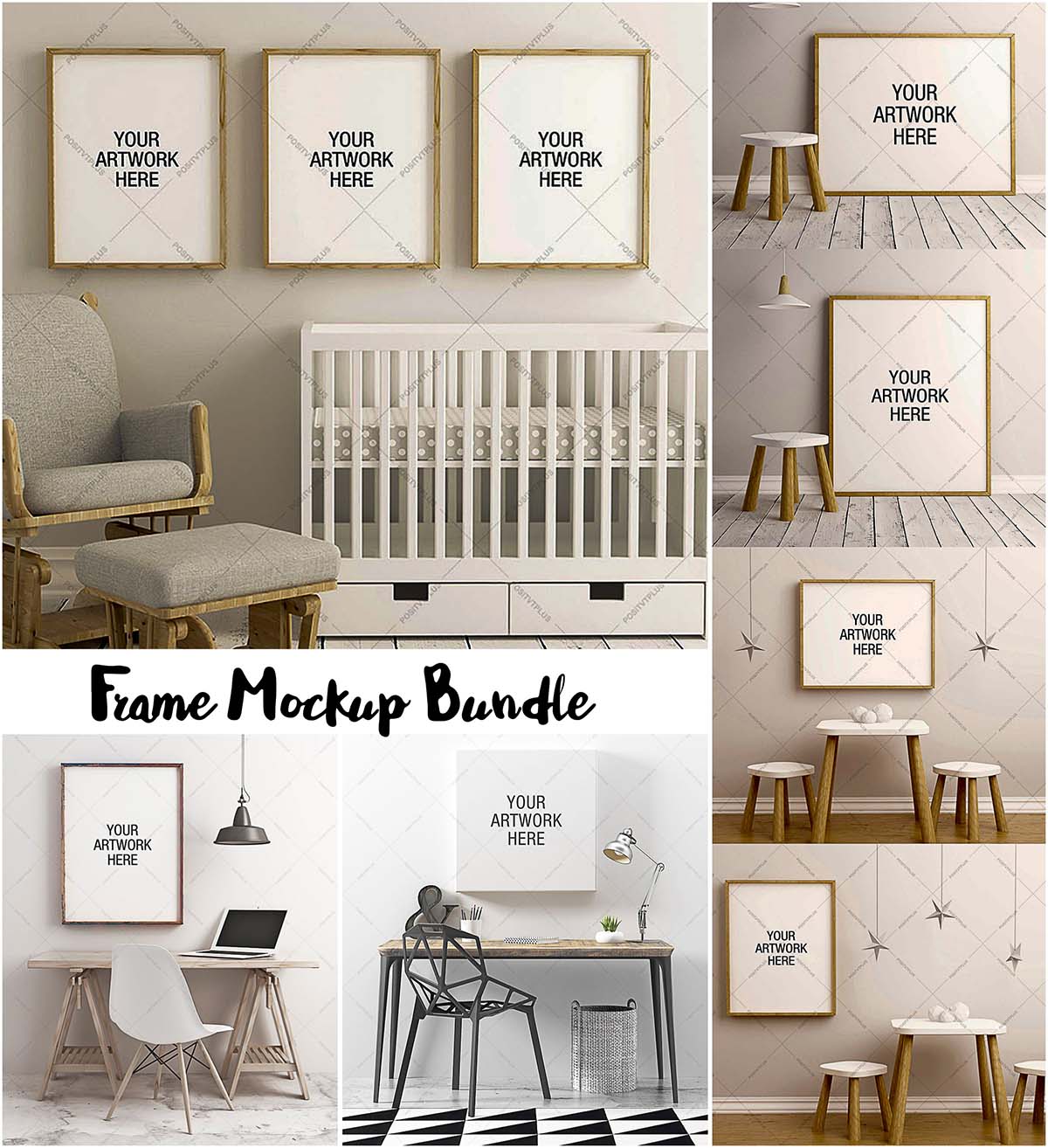 Frame mockup bundle | Free download