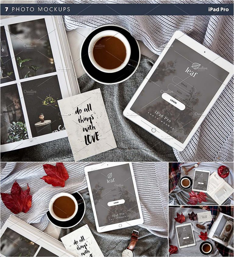 Download Ipad pro photo mockups | Free download