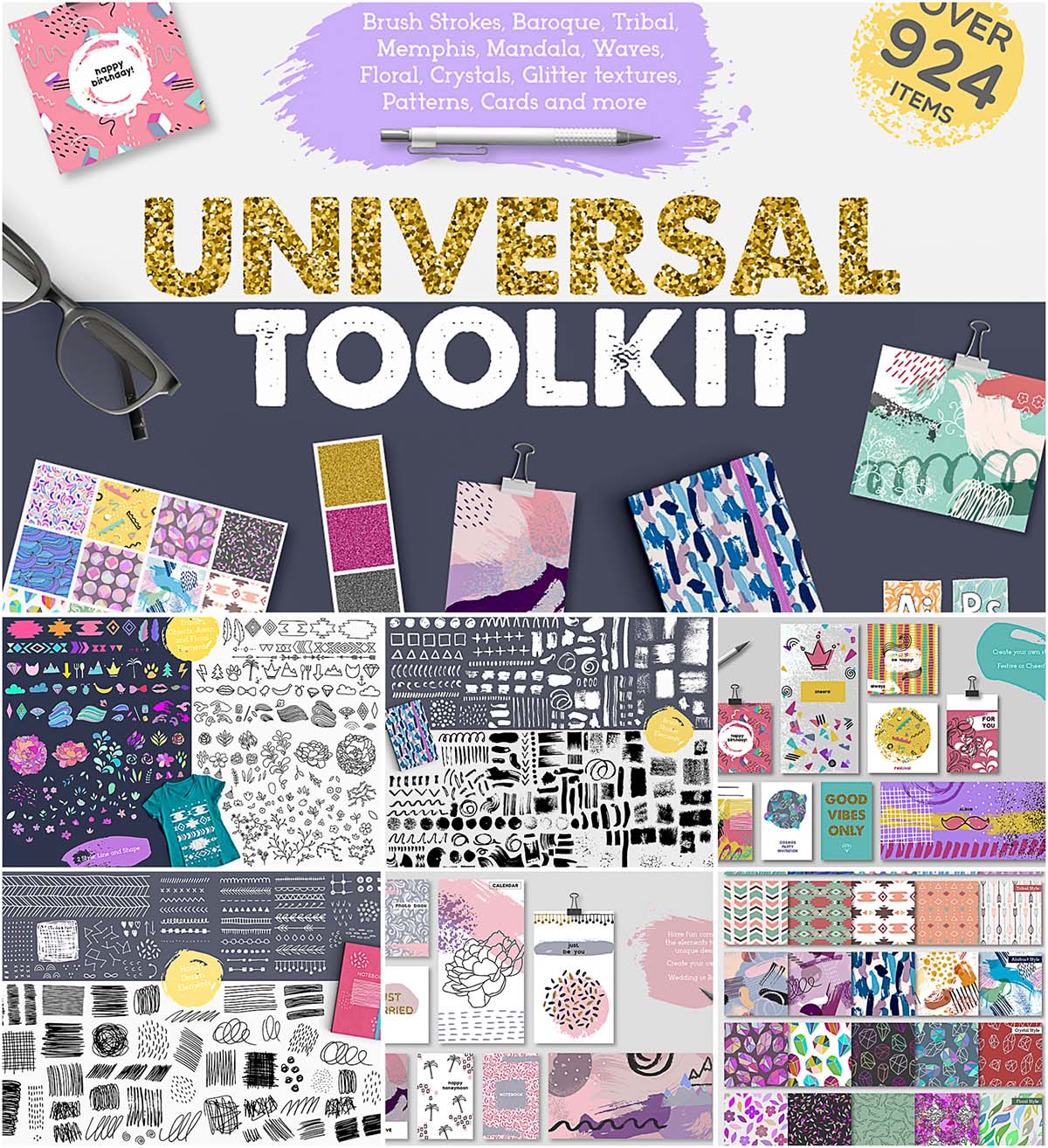 Universal toolkit 924 elements