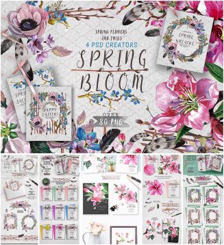 Spring bloom collection
