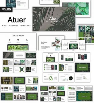 Atuer powerpoint presentation template