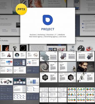 Project powerpoint template