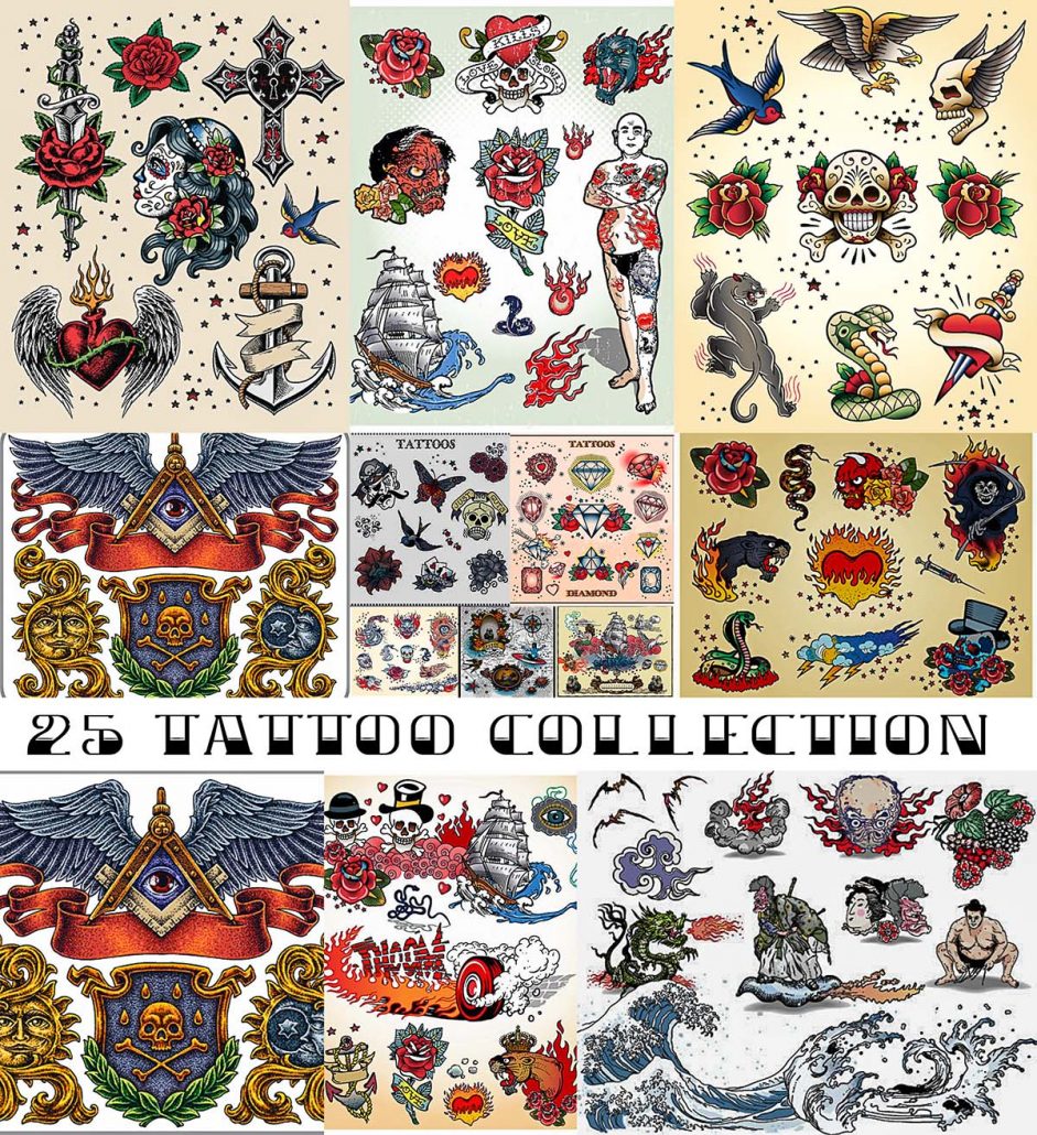 25 Tattoo Collection Free Download   25 Tattoo Collection 941x1030 