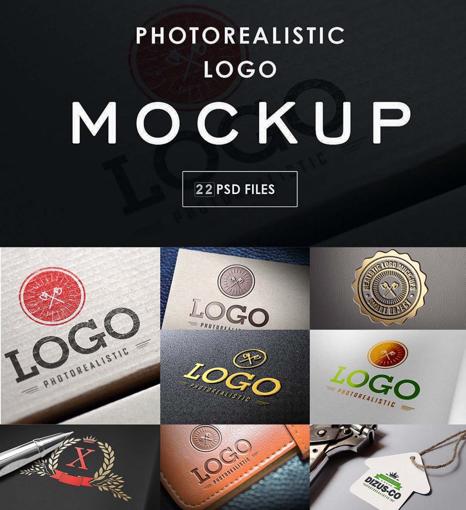 Logo mockups bundle | Free download