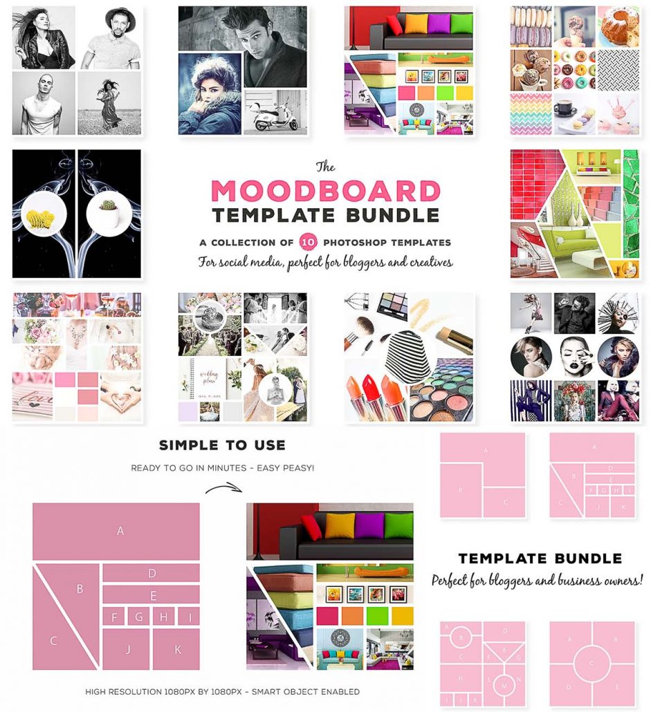 mood board templates tumblr