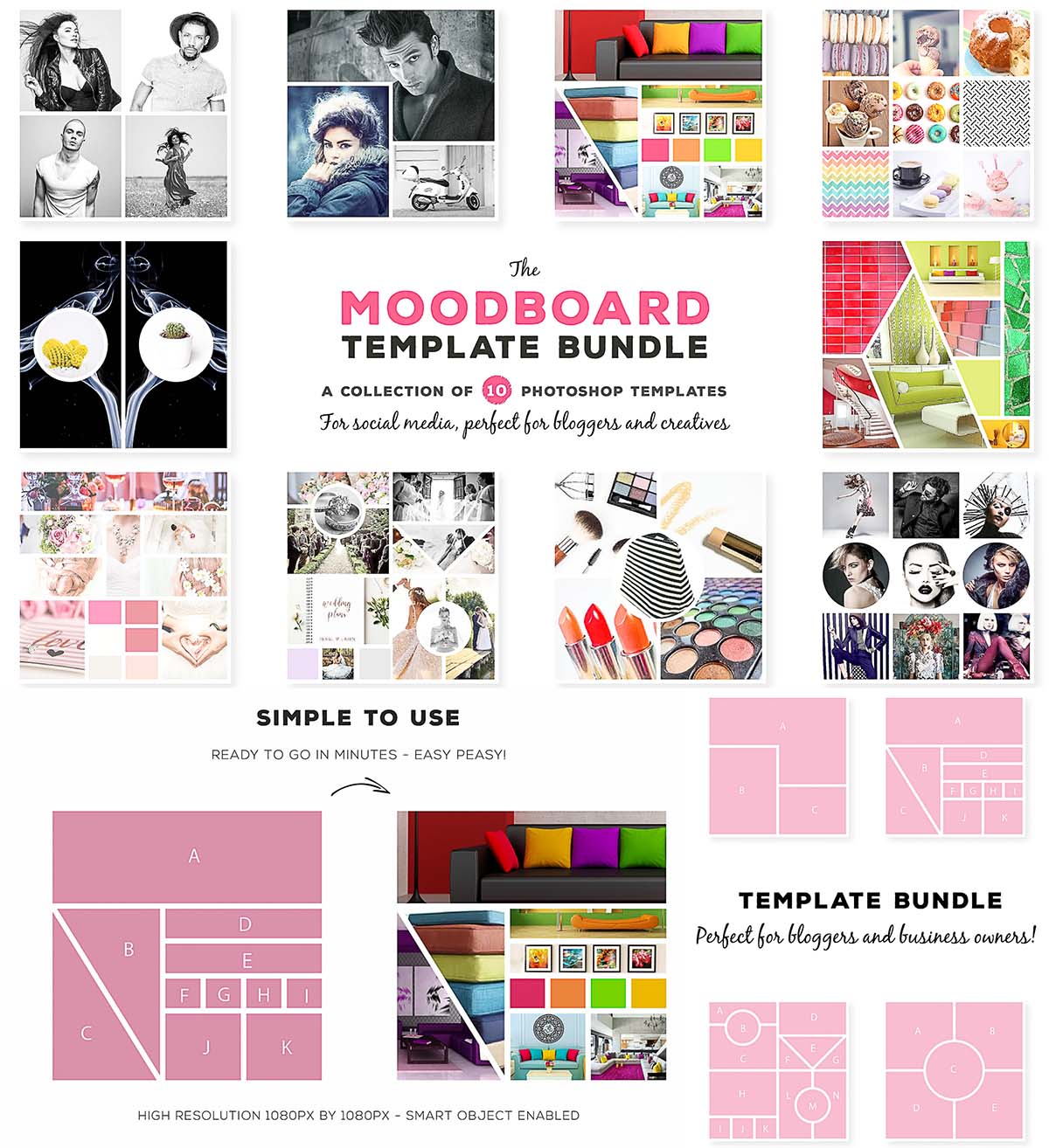 moodboard template photoshop free download
