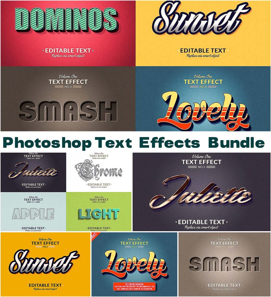 adobe photoshop 7.0 text effects free download