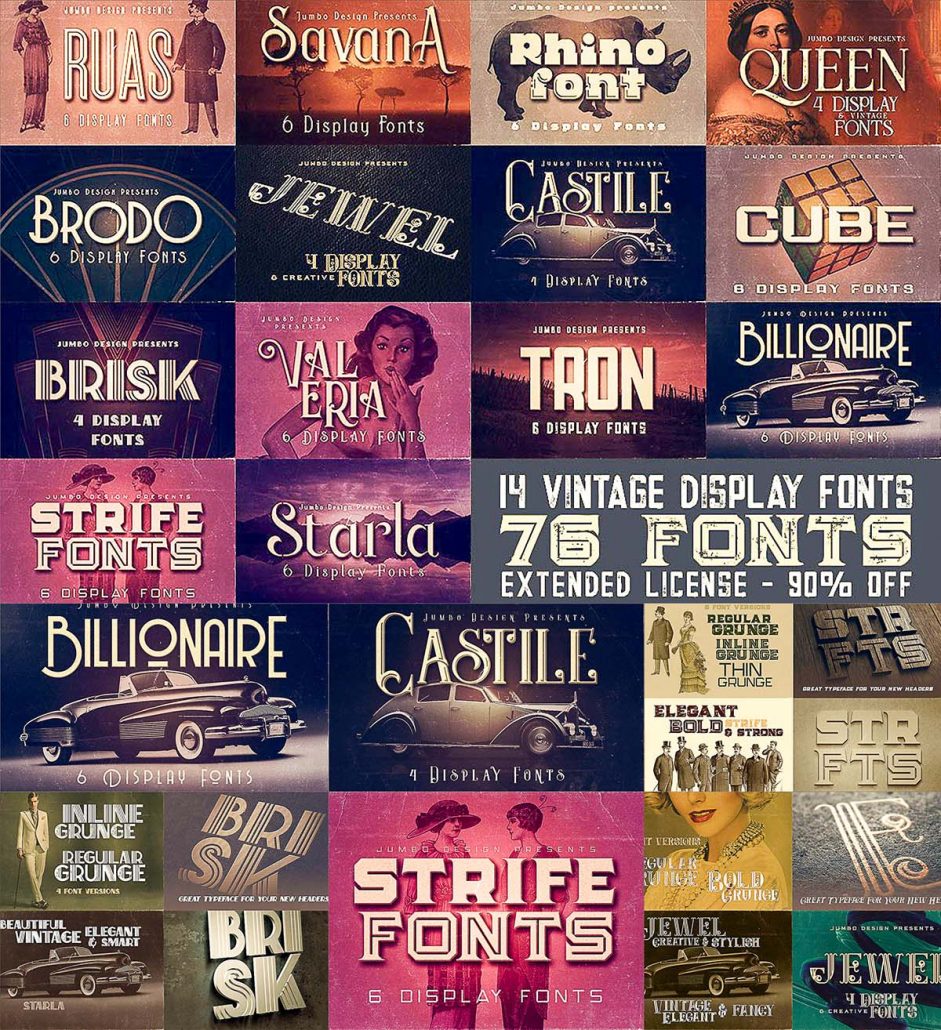 Display Fonts List – 25+ Best Display Fonts for Creating Impactful ...