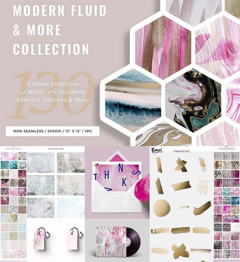 Modern Fluid Texture Collection