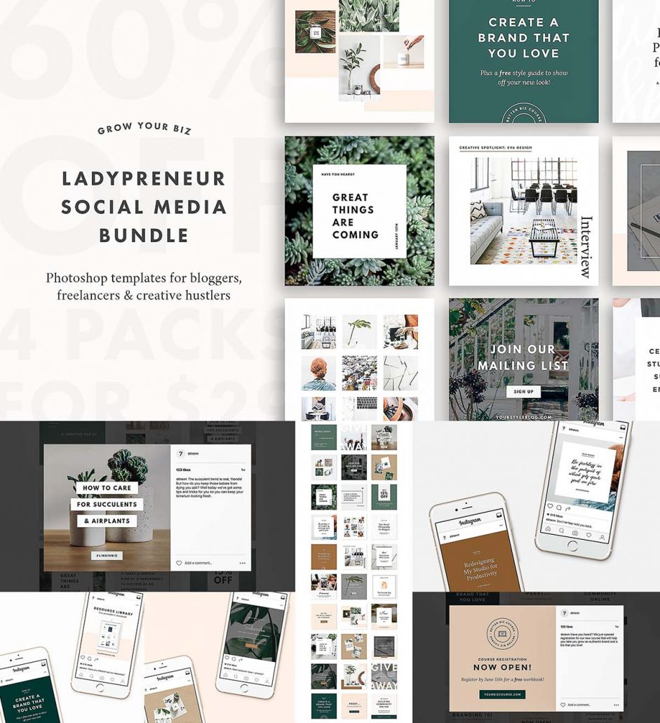 Ladypreneur Social Media Bundle | Free download