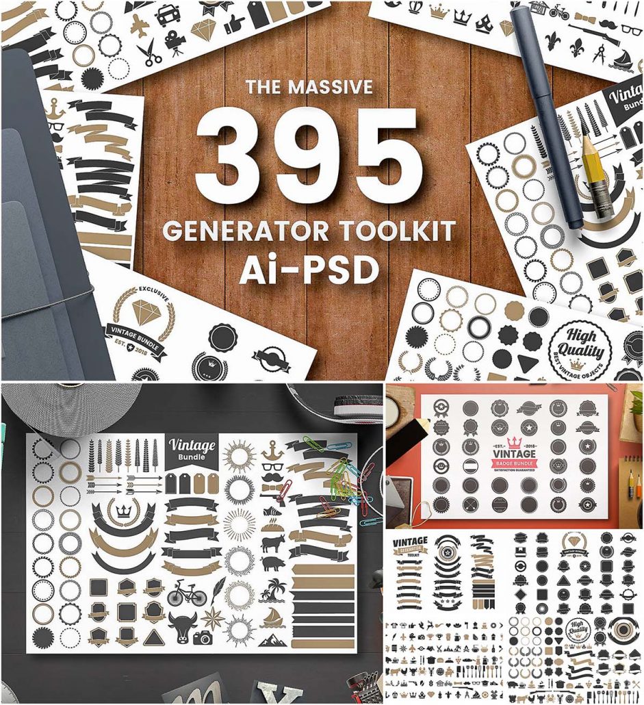 Download 395 Vintage Generator Toolkit Free Download