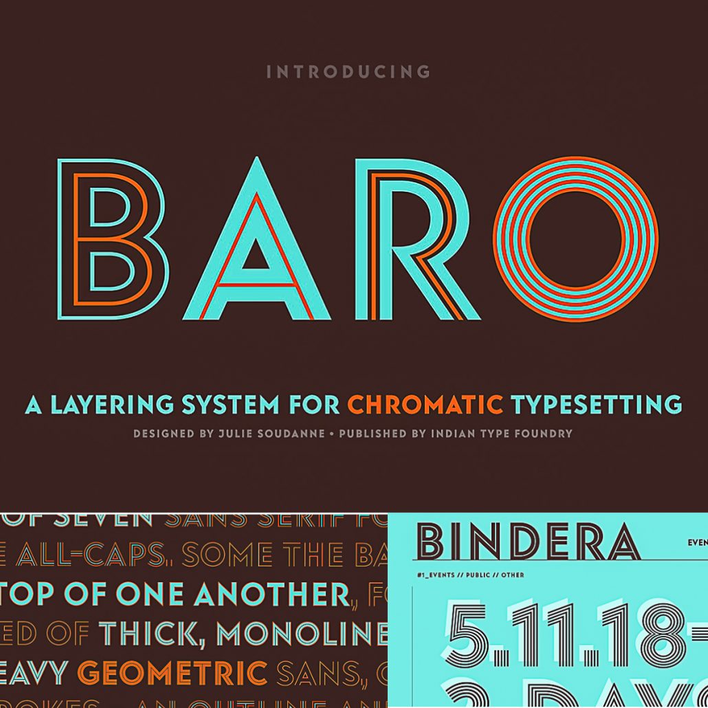 Baro Graphic Font Free Download