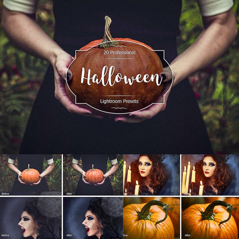 Halloween Lightroom Presets Free download