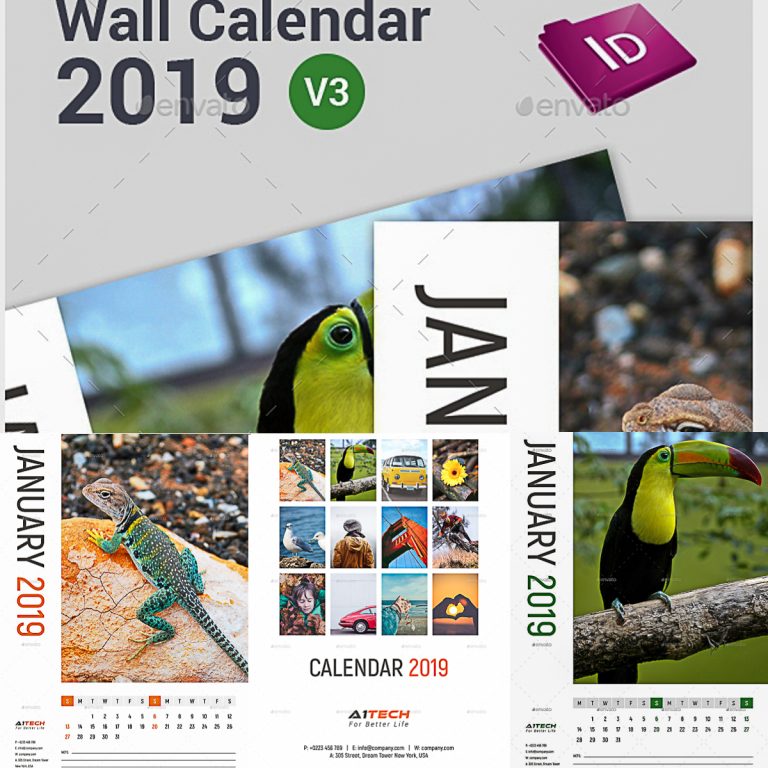 Wall Calendar 2019 | Free download