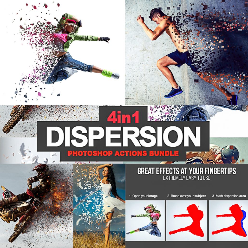 3d dispersion photoshop cs6 action free download