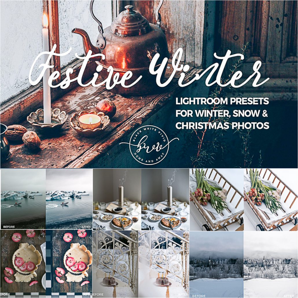 Download Festive Winter Lightroom Preset Collection | Free download