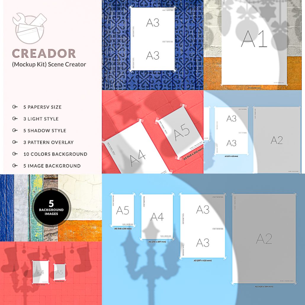 Download Creador Mockup Kit Scene Creator | Free download