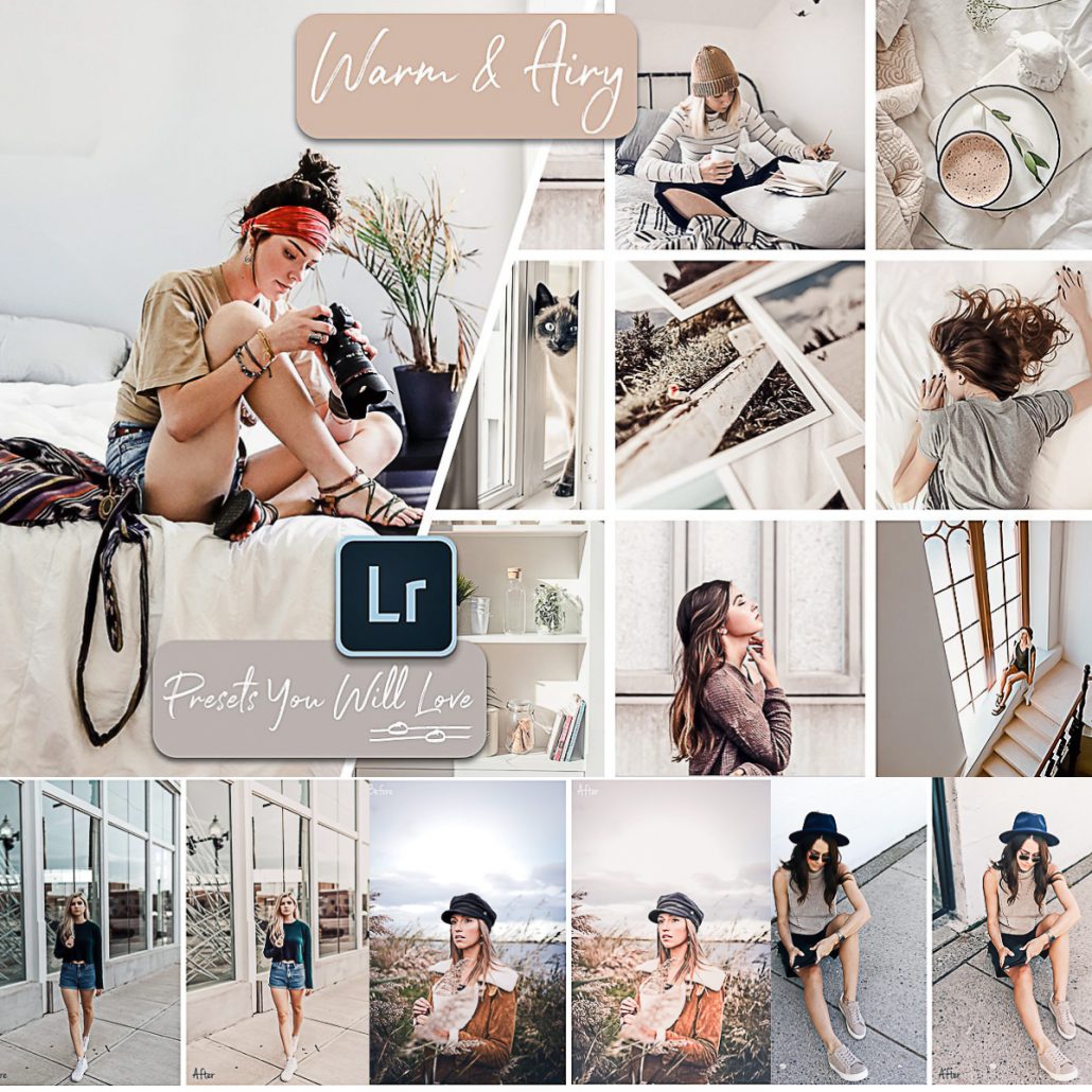 Warm Airy Lightroom Presets Free download