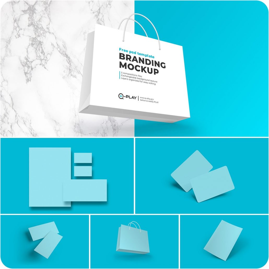 Download Introducing Branding Mockup Set. Perfect for visualising your creative logos and ideas. set ...