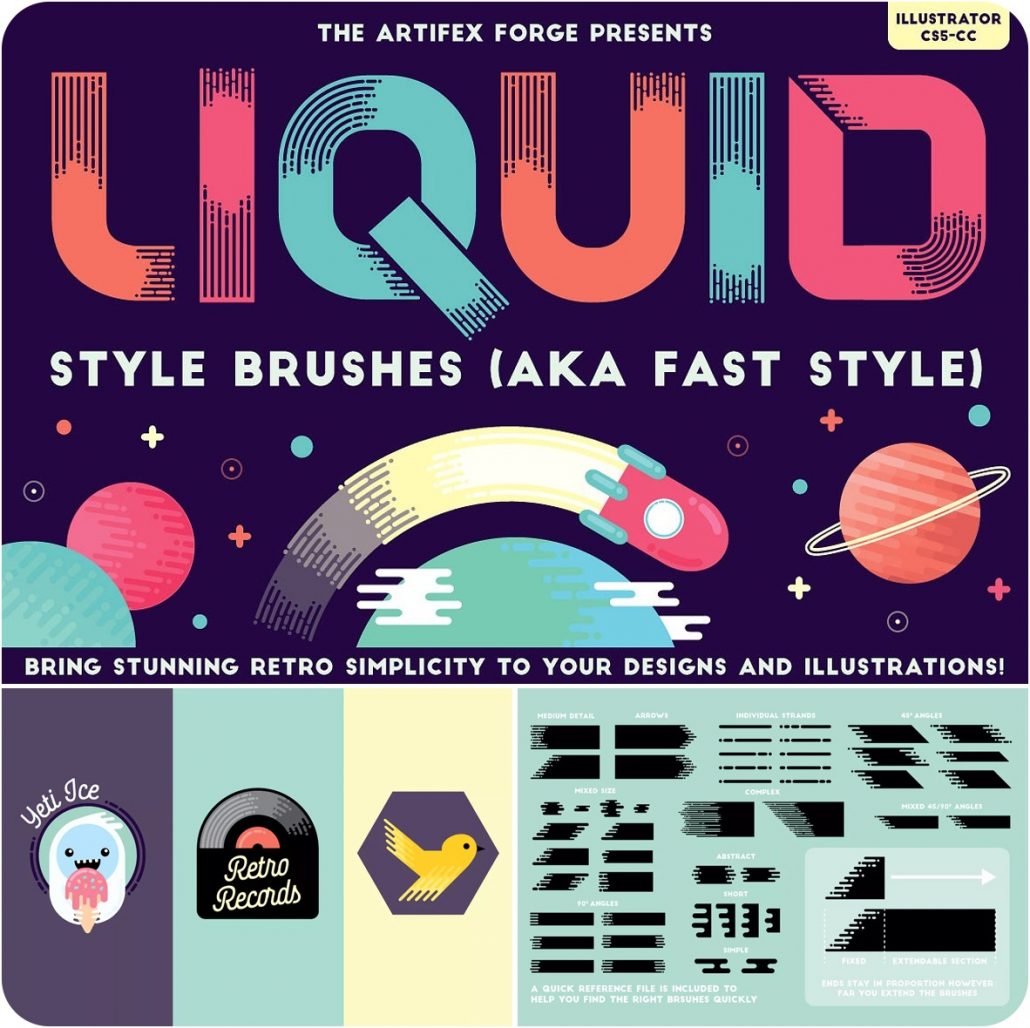 Liquid Style Brushes Free download