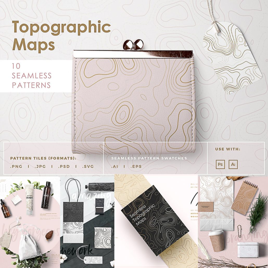 Topographic Maps Patterns | Free download