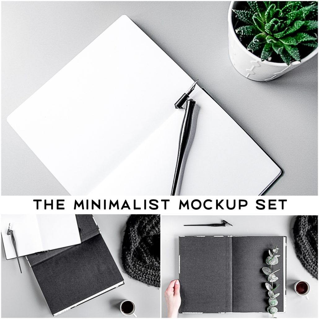 The Minimalist Mockup Set Free download