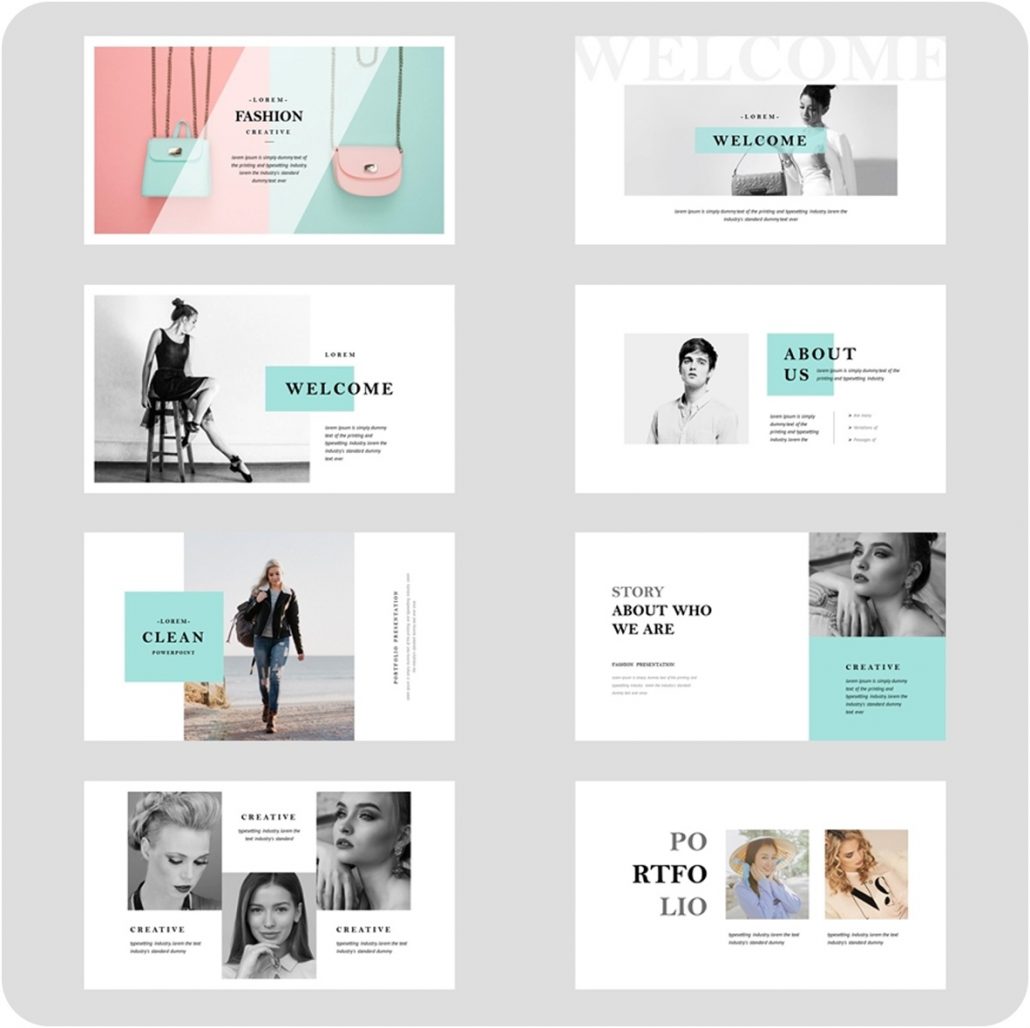 Clean, Creative and modern Presentation Template. Fully customisation