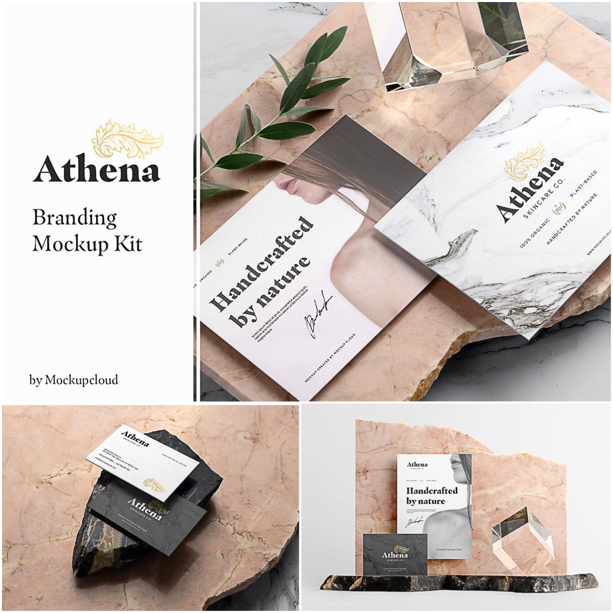 Athena Branding Mockup Free Download