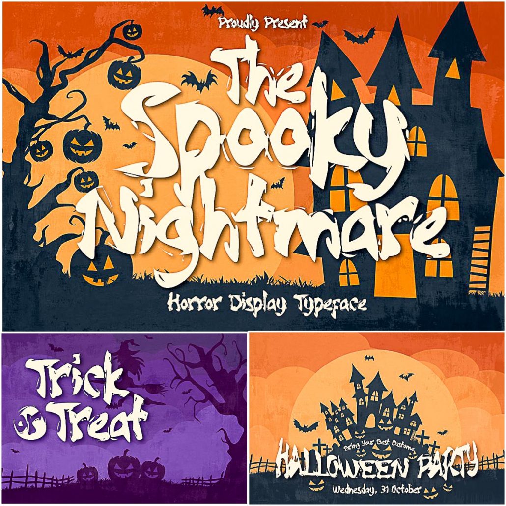 spooky extensis fonts