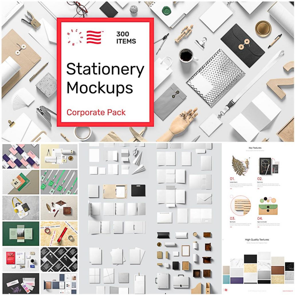 Download Stationery Mockups Corporate Pack | Free download