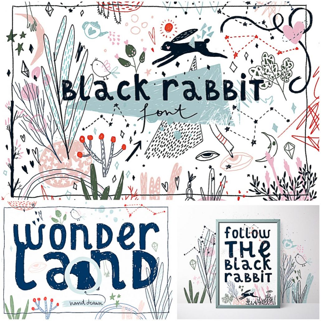 Black Rabbit Font | Free download