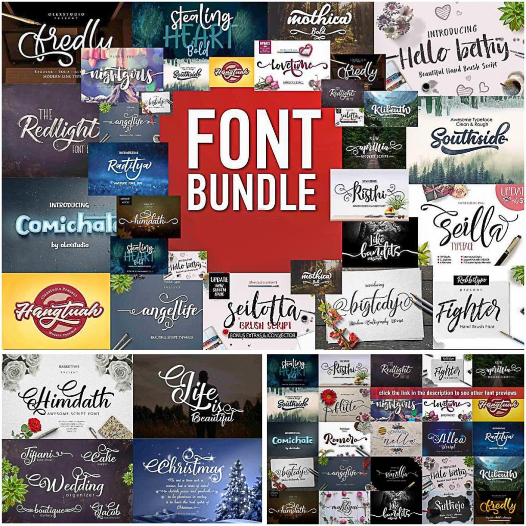 Great Font Bundle | Free download