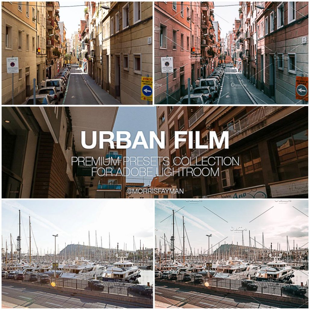Urban Film Premium presets collection for Adobe Lightroom Free download