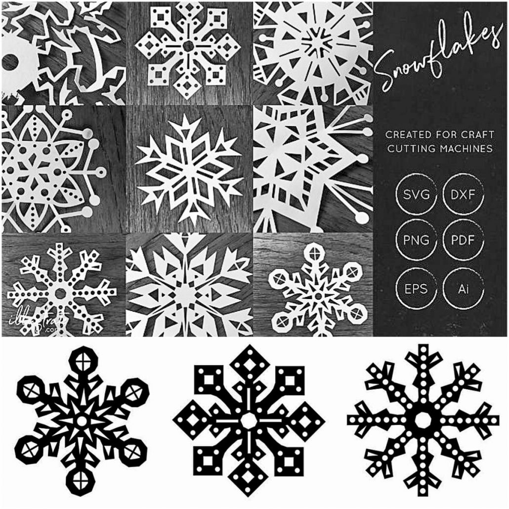 Download Snowflake SVG Cut Files | Free download